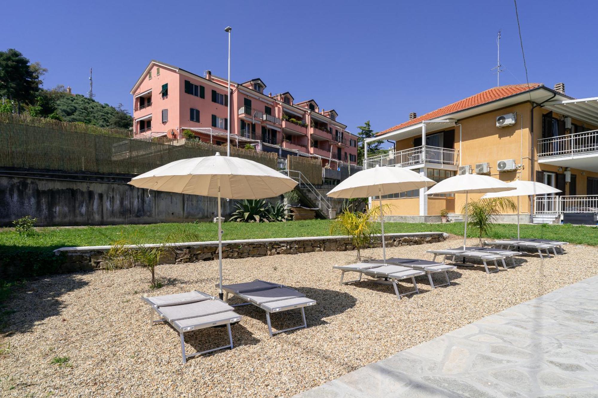 Il Gattino Di Porto - Apt 3 - Monolocale Veranda Piscina Imperia Eksteriør billede